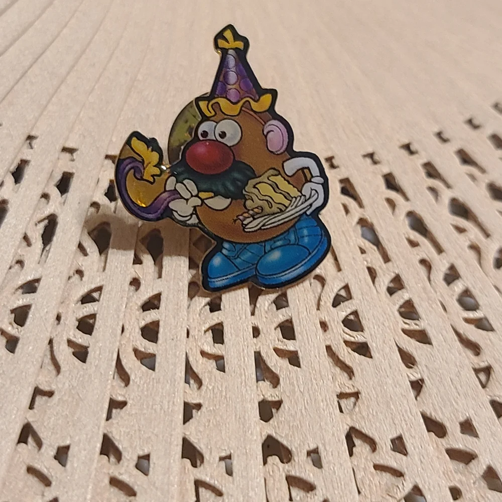 Party Potato Character Pin